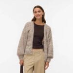 VMMAYBE LS OPEN CARDIGAN NOOS