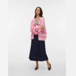 VMMAYBE ART LS OPEN CARDIGAN NOOS