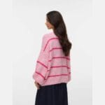 VMMAYBE ART LS OPEN CARDIGAN NOOS