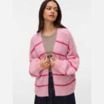 VMMAYBE ART LS OPEN CARDIGAN NOOS