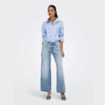 ONLOREGON ZEIDI LS BOW SHIRT
