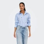 ONLOREGON ZEIDI LS BOW SHIRT