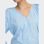 ONLZION 3/4 V-NECK TOP