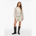 VIMERINDA CROCHET L/S SHIRT