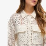 VIMERINDA CROCHET L/S SHIRT