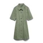 VMDAISY 2/4 SHORT DENIM DRESS