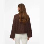 VMSVEA THEA LS ONECK CABLE CARDIGAN