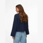 VMSVEA THEA LS ONECK CABLE CARDIGAN