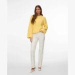 VMSVEA THEA LS ONECK CABLE CARDIGAN