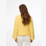VMSVEA THEA LS ONECK CABLE CARDIGAN
