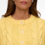 VMSVEA THEA LS ONECK CABLE CARDIGAN