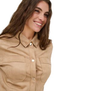 JDYJULLE LS FAKE SUEDE SHIRT