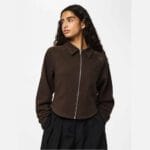 PCFILUCCA LS FITTED SWEAT CARDIG