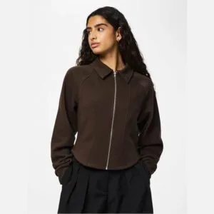 PCFILUCCA LS FITTED SWEAT CARDIG