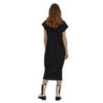 AWPHOENIXY CAP SLEEVE CALF DRESS