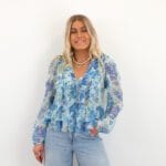 ONLVICTORIA LS FRILL TOP