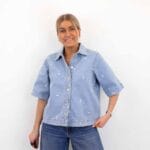 ONLBELLA S/S EMB SHIRT