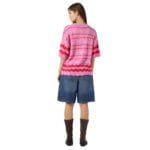 NMSADIE SS POLO KNIT CARDIGAN
