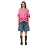 NMSADIE SS POLO KNIT CARDIGAN