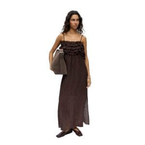 OBJLYNE SL RE LONG DRESS