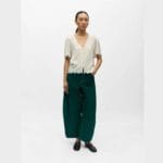 OBJSANNE 2/4 V-NECK TOP