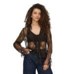 ONLCALIBEA LS RUFFLE TOP