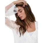 ONLCALIBEA LS RUFFLE TOP