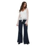 ONLCALIBEA LS RUFFLE TOP