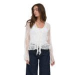 ONLCALIBEA LS RUFFLE TOP