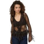 ONLCALIBEA LS RUFFLE TOP
