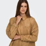 ONLJANINE STINA FAUX SUEDE SHACKET
