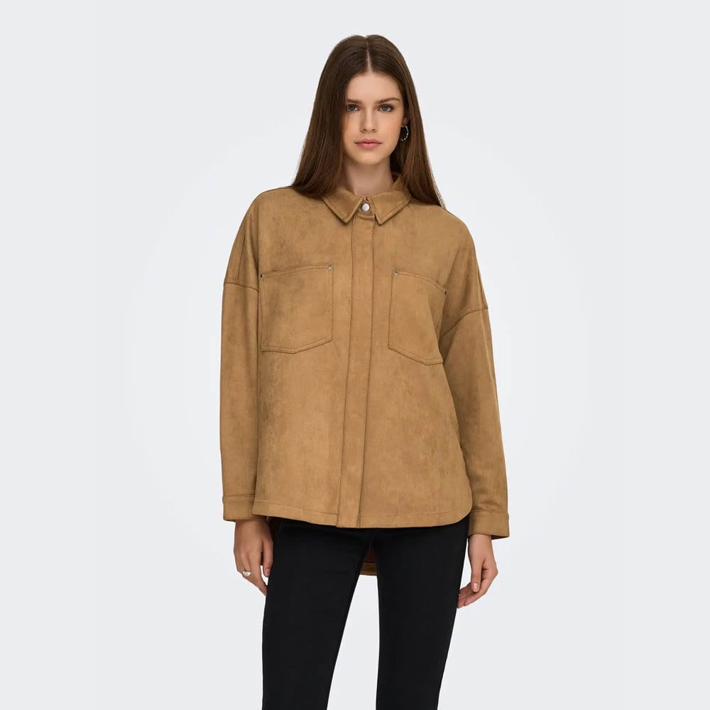 ONLJANINE STINA FAUX SUEDE SHACKET