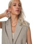 ONLLINDA S/L MEL OVERSIZE WAISTCOAT