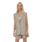 ONLLINDA S/L MEL OVERSIZE WAISTCOAT