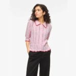 VIZINNIA 2/4 BUTTON KNIT CARDIGAN