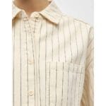 OBJCALLY 2/4 LO DENIM SHIRT