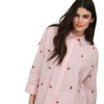 ONLNEW LINA GRACE LS CHERRY SHIRT