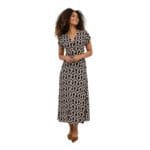 ONLNOVA LIFE VIS MOLLIE LONG DRESS