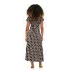 ONLNOVA LIFE VIS MOLLIE LONG DRESS