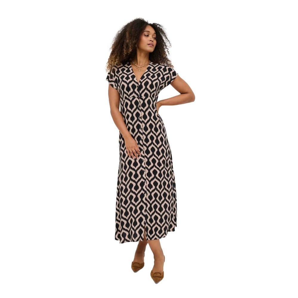 ONLNOVA LIFE VIS MOLLIE LONG DRESS
