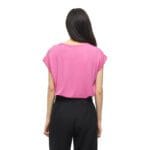 VIELLETTE S/S SATIN TOP