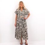 ONLJAKIRI LINEN SS MIDI DRESS