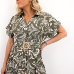 ONLJAKIRI LINEN SS MIDI DRESS