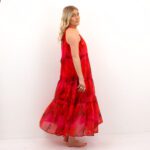 VICHIFINA SL HALTERNECK LONG DRESS