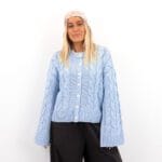 VMSVEA THEA LS ONECK CABLE CARDIGAN