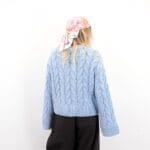 VMSVEA THEA LS ONECK CABLE CARDIGAN