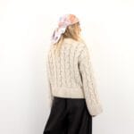 VMSVEA THEA LS ONECK CABLE CARDIGAN