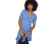 ONLMOLLY S/S V-NECK DRESS