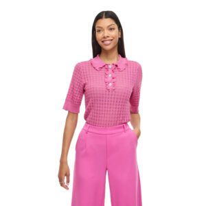 VINORA POLO 2/4 KNIT TOP