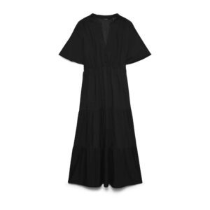 VMEASY JOY SS VNECK 7/8 DRESS